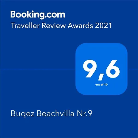 Ecobeachvilla Buqez 9 Villa *